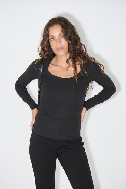 Giselle Long Sleeve Black - FINAL SALE