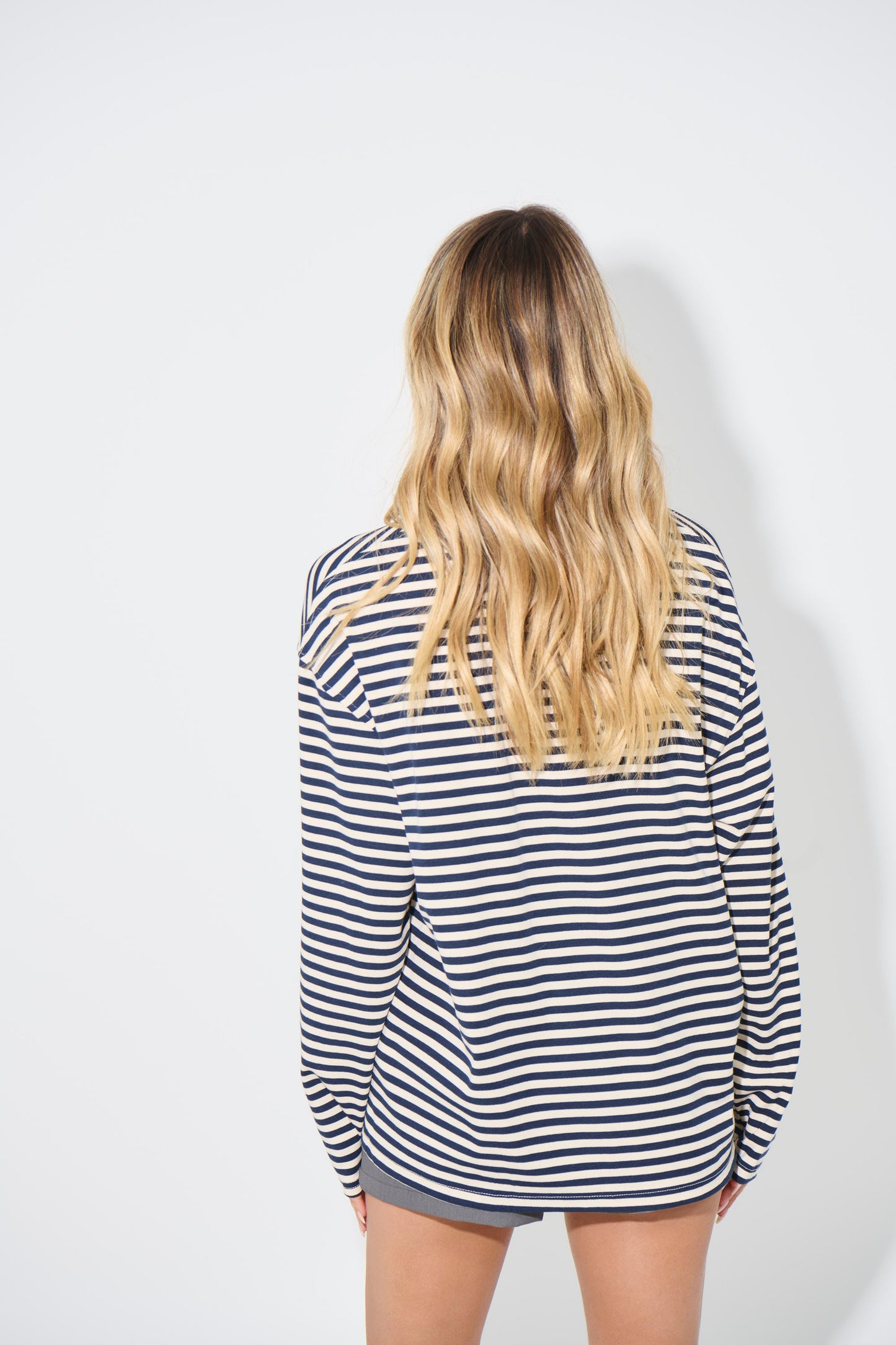 Asher Long Sleeve Cream - FINAL SALE