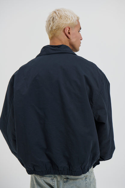 Charlie Soft Cotton Bomber Navy - FINAL SALE