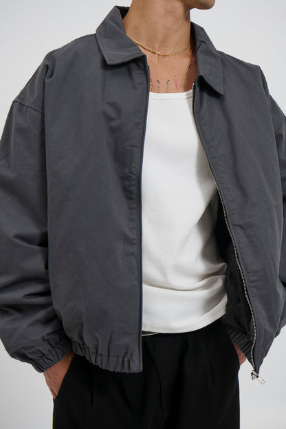 Arik Washed Bomber Stone