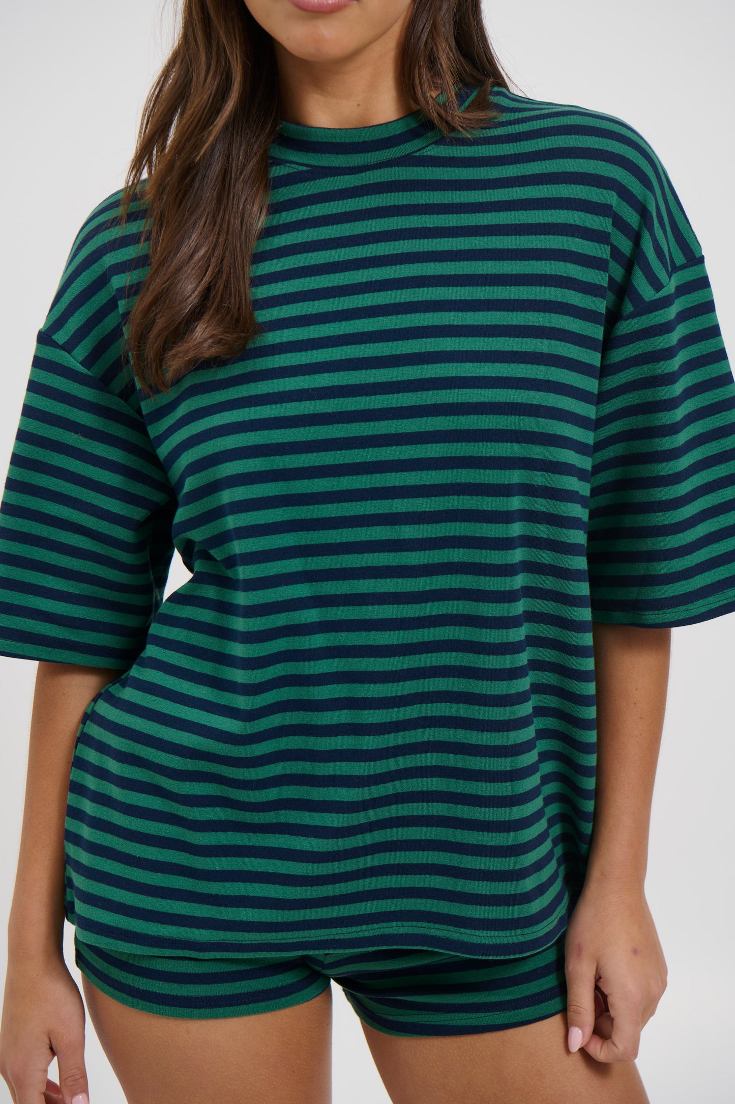 Charlene Oversized Tee Teal - FINAL SALE