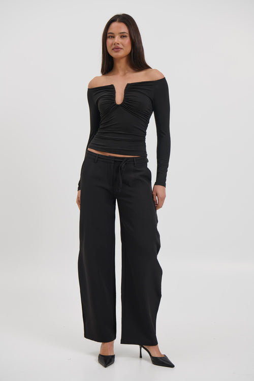 Gisella Top Black - FINAL SALE