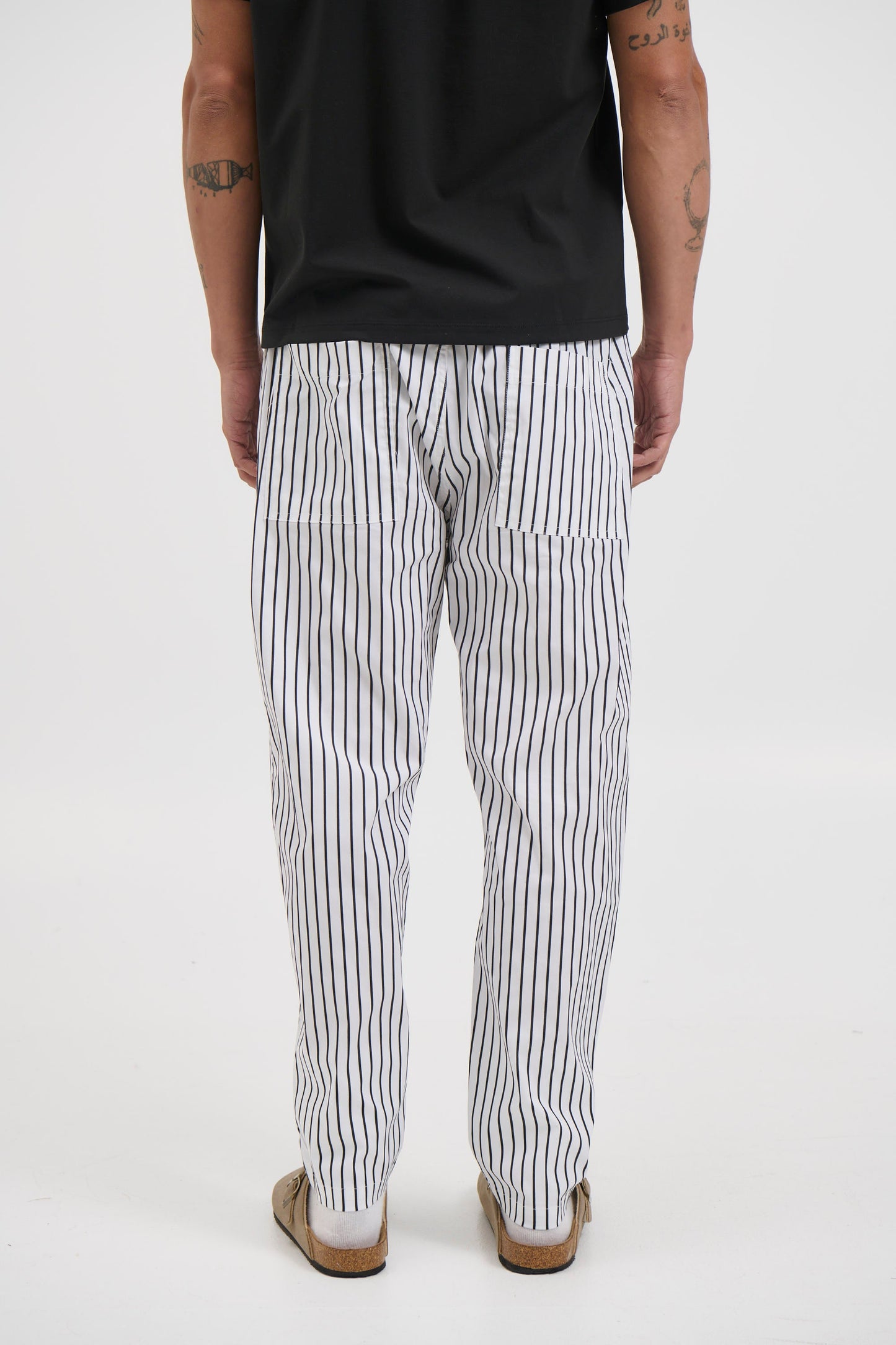 Locky Straight Pant Stripe - FINAL SALE