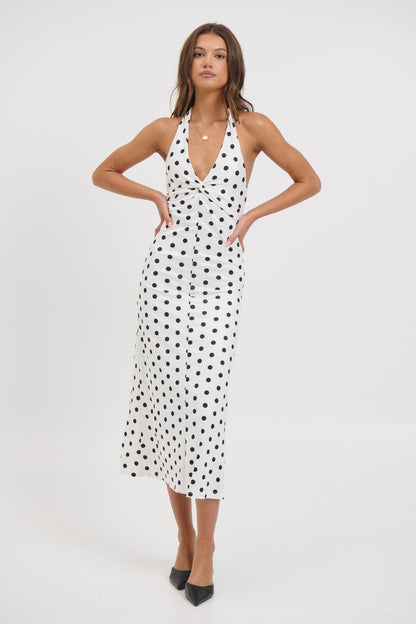 Lara Maxi Dress White - FINAL SALE