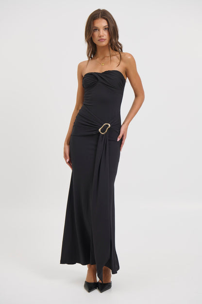 Kelly Maxi Dress Black - FINAL SALE