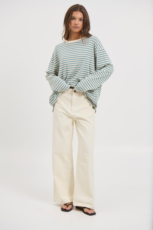 Asher Long Sleeve Sage - FINAL SALE