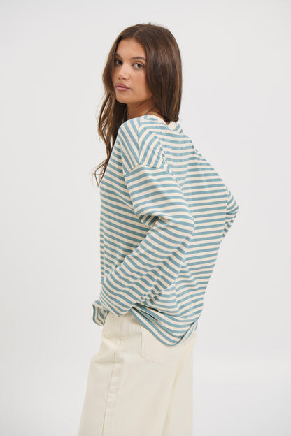 Asher Long Sleeve Sage - FINAL SALE