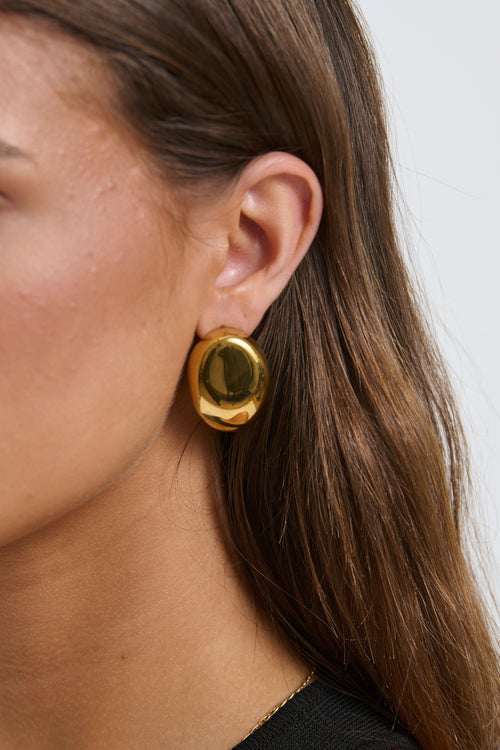 Letisha Stud Earring 18k Gold Plated