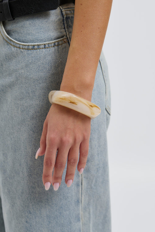 Angular Cuff Bangle Multi - FINAL SALE