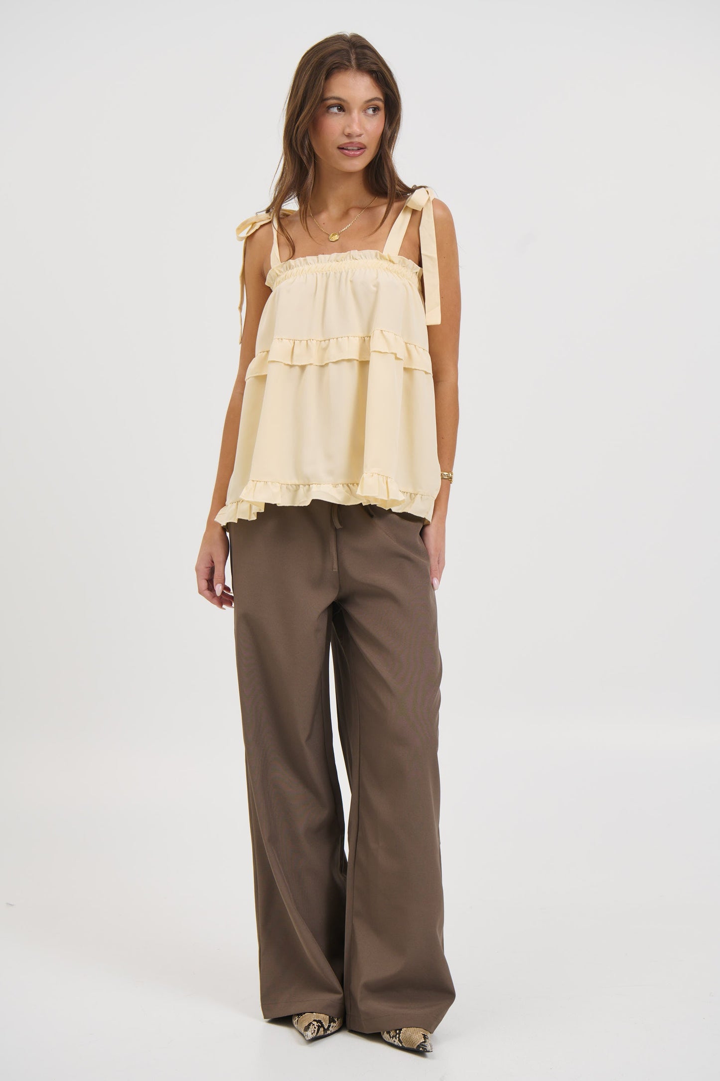 Hailey Top Lemon