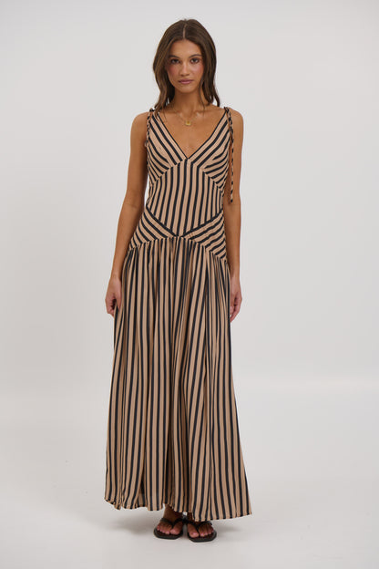 Hadley Maxi Dress Mocha