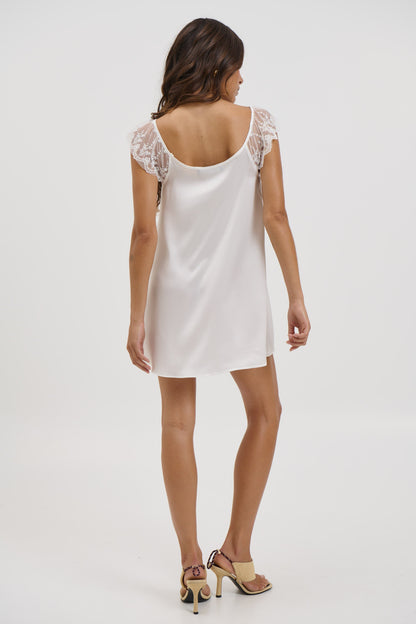 11:11 Mini Dress Pearl