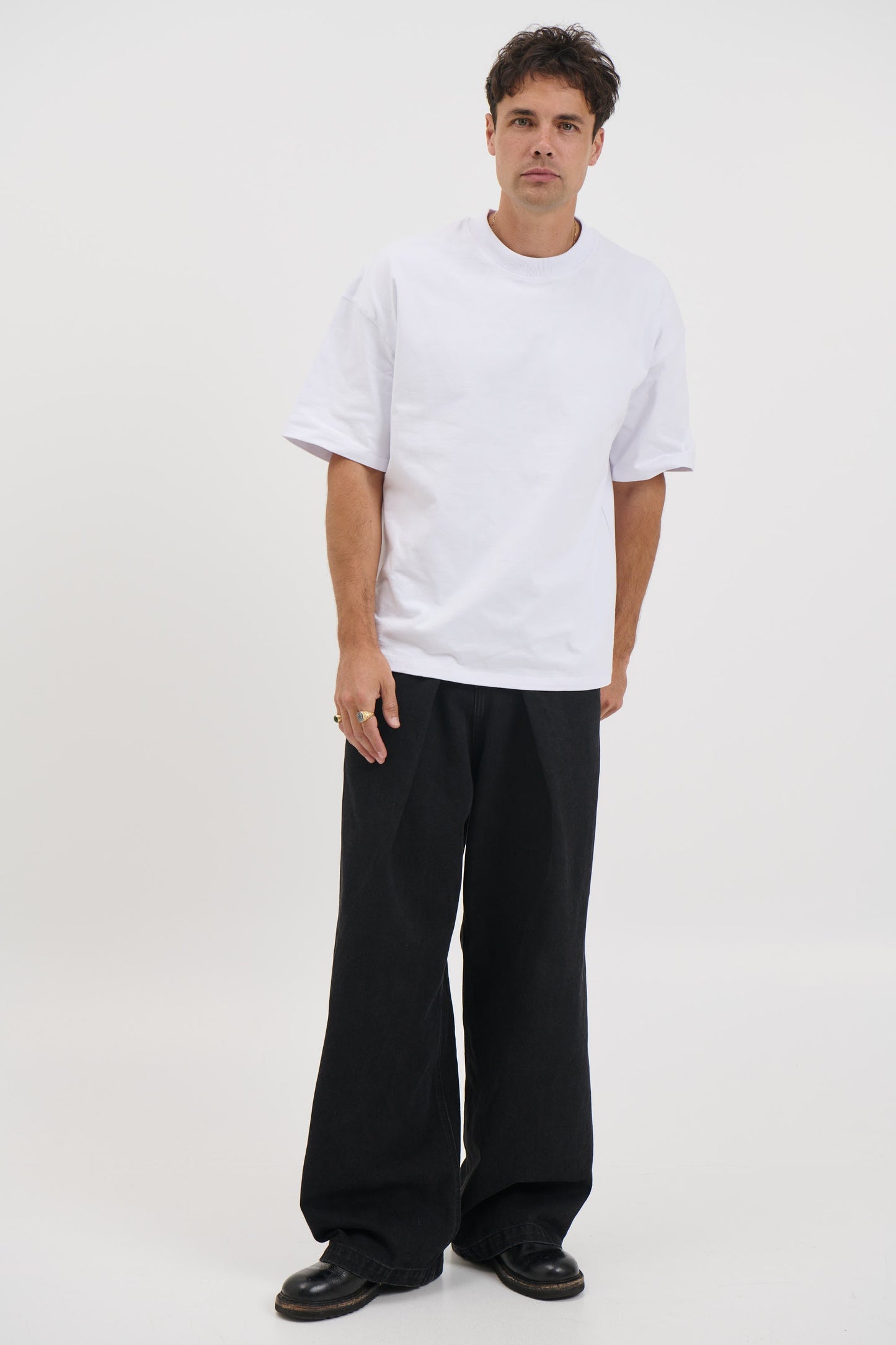 Cotton Box Tee White - FINAL SALE