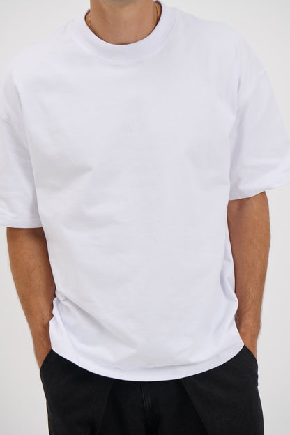 Cotton Box Tee White - FINAL SALE