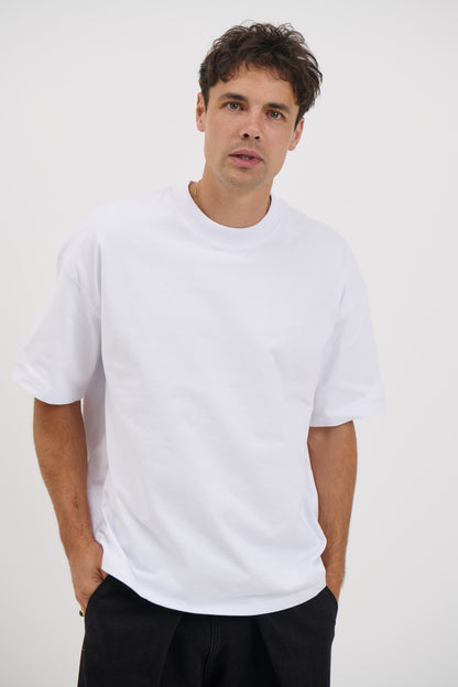 Cotton Box Tee White - FINAL SALE
