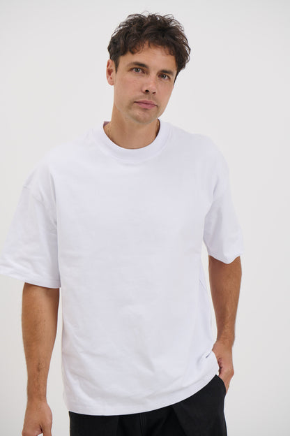 Cotton Box Tee White - FINAL SALE