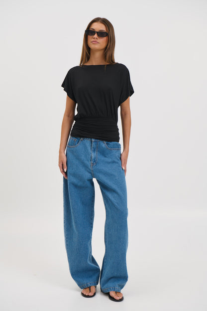 Chelsea Top Black