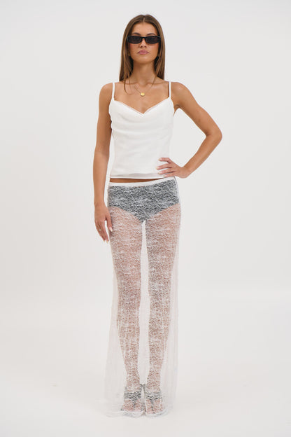 Crete Cami White