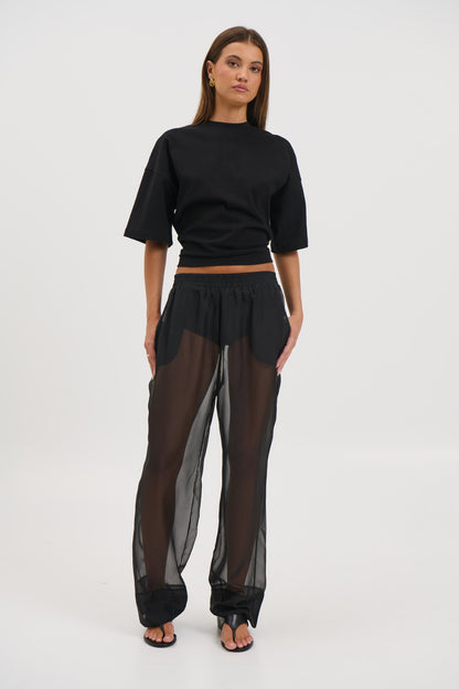Lex T-shirt Black