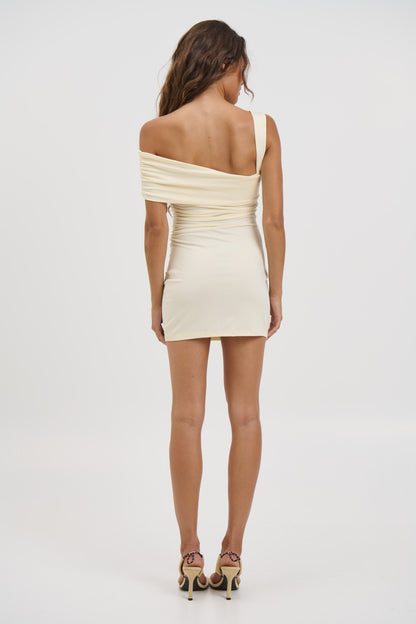 Layla Mini Dress Lemon