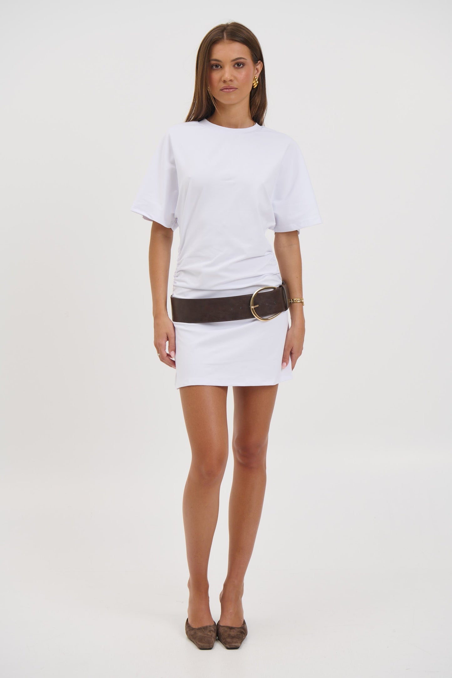 Kea Mini Dress White