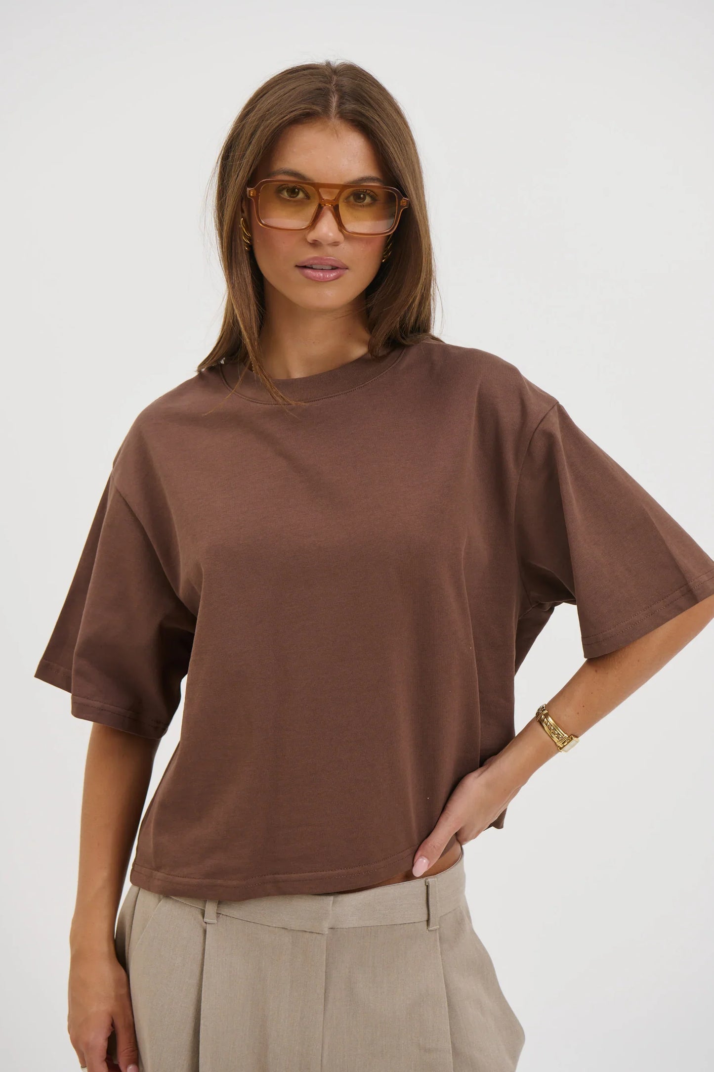 Carmen Top Chocolate