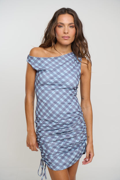 Juniper Mini Dress Blue - FINAL SALE