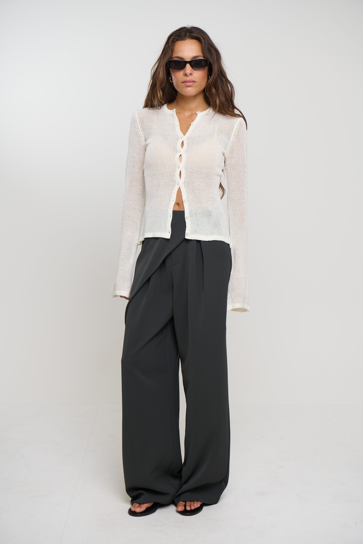 Hadley Cardigan Off White