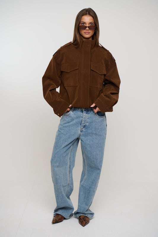 Alegra Jacket Brown