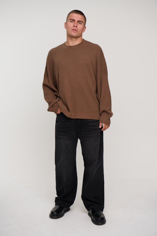 Lightweight Texture Sweat Choc