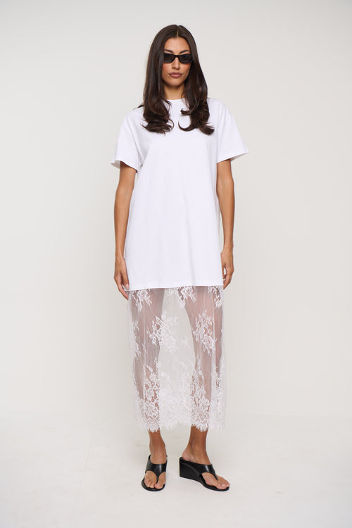 Kristy Dress White
