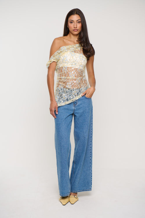 Chloe Top Lemon - FINAL SALE