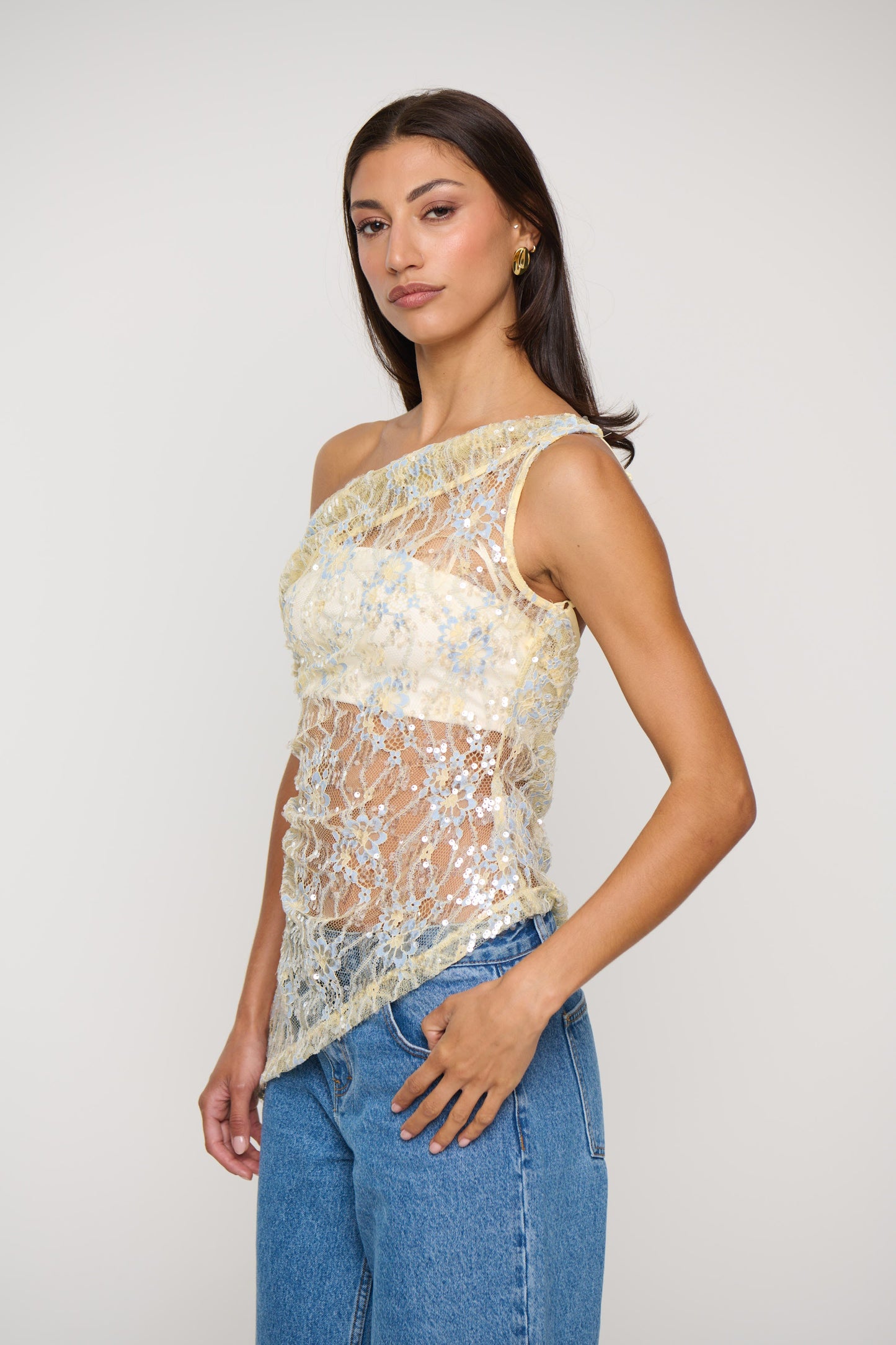 Chloe Top Lemon - FINAL SALE