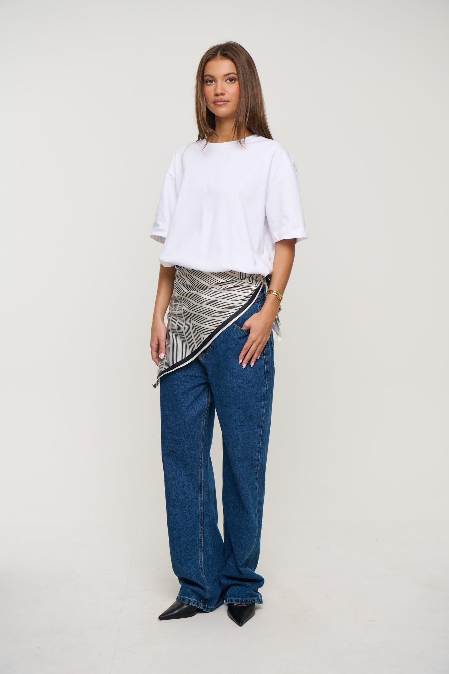 Bessie Tee White - FINAL SALE