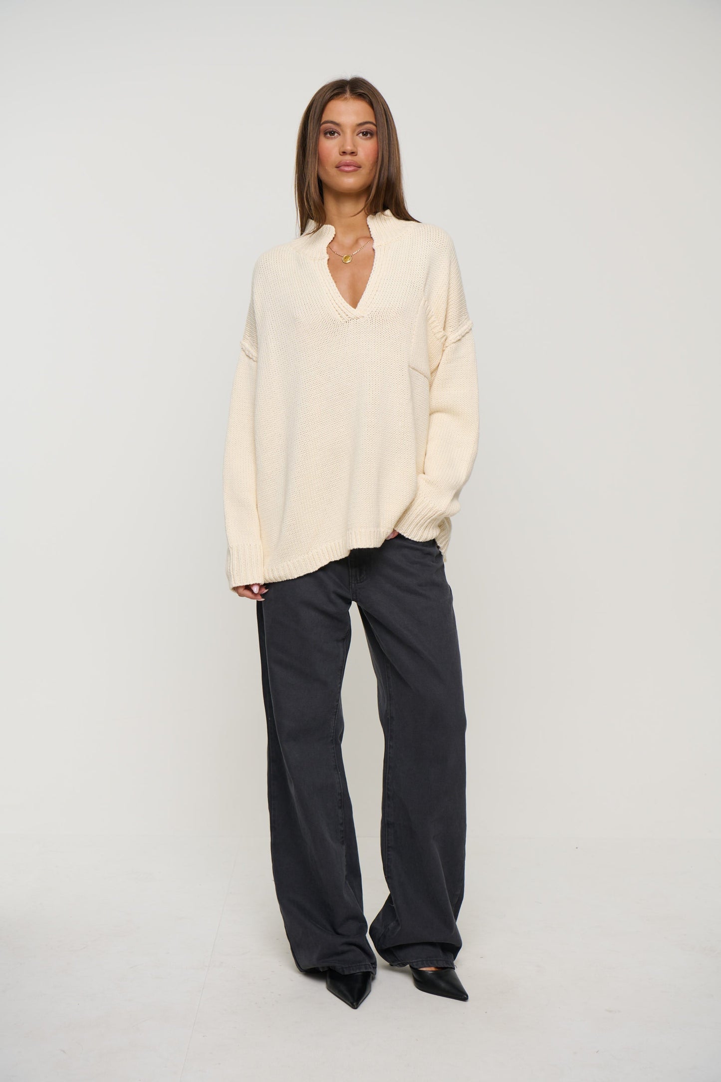 Freya Knit Cream