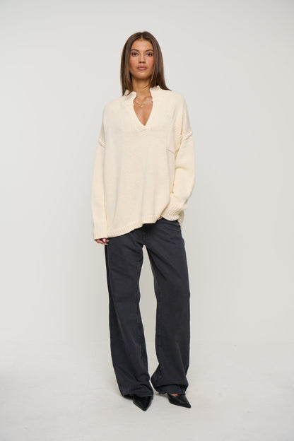 Freya Knit Cream