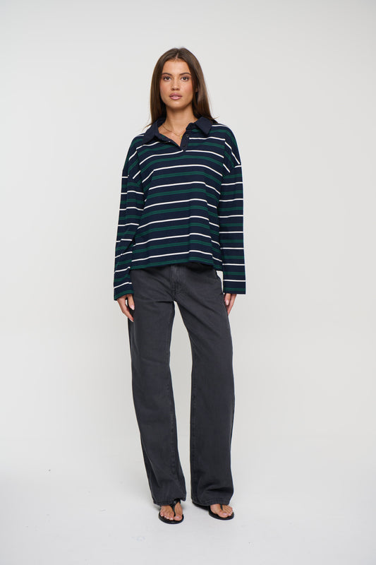 Jett Long Sleeve Navy