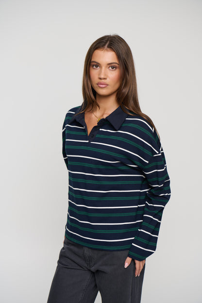 Jett Long Sleeve Navy