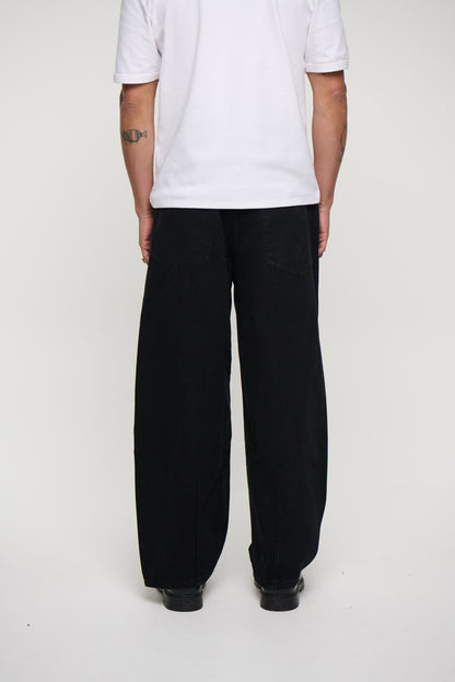Kyle Wide Denim Black