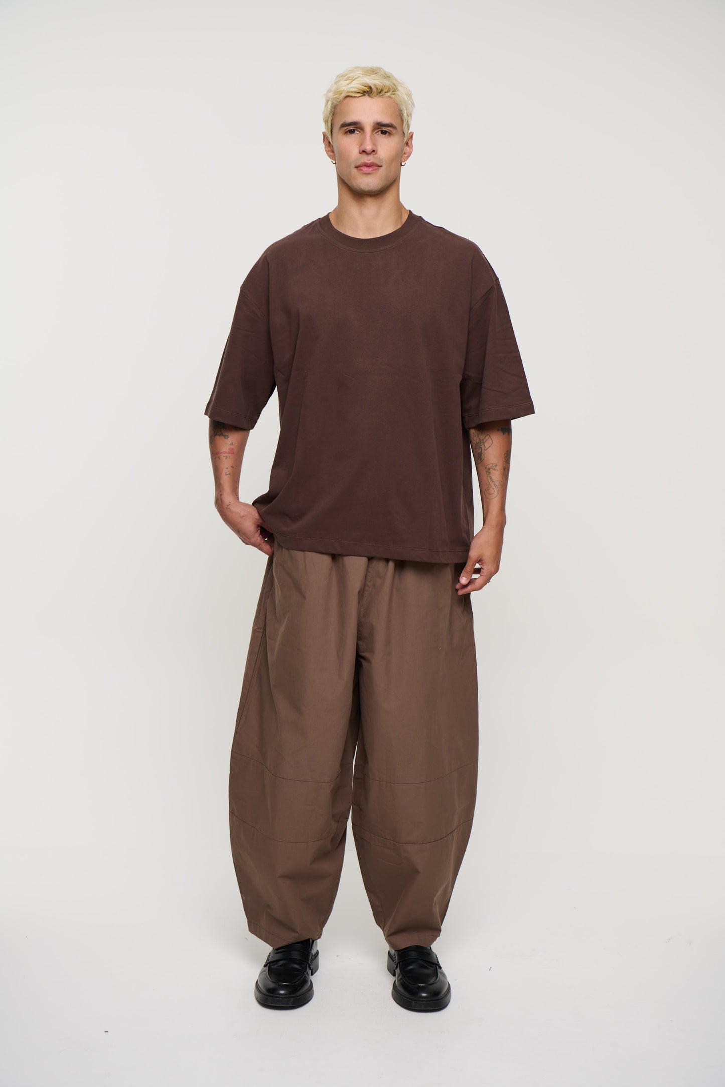 230G Cotton Premium Tee Choc
