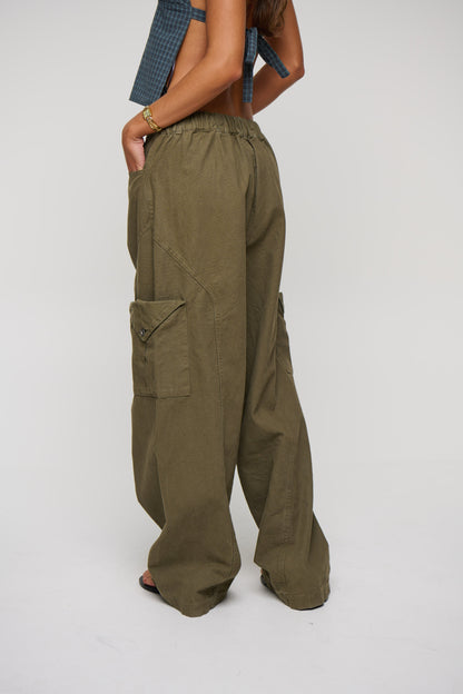 Annie Cargo Pant Olive