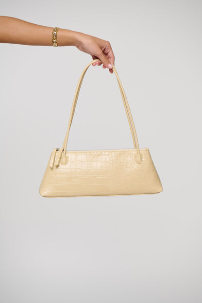 Benni Bag Butter Yellow Croc