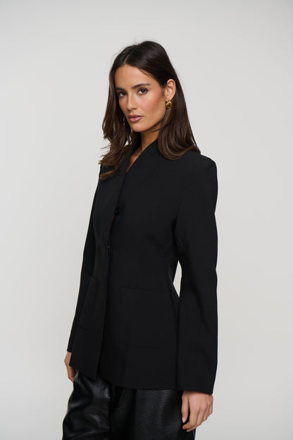 Lindsay Blazer Black