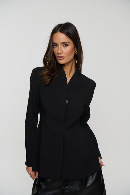 Lindsay Blazer Black