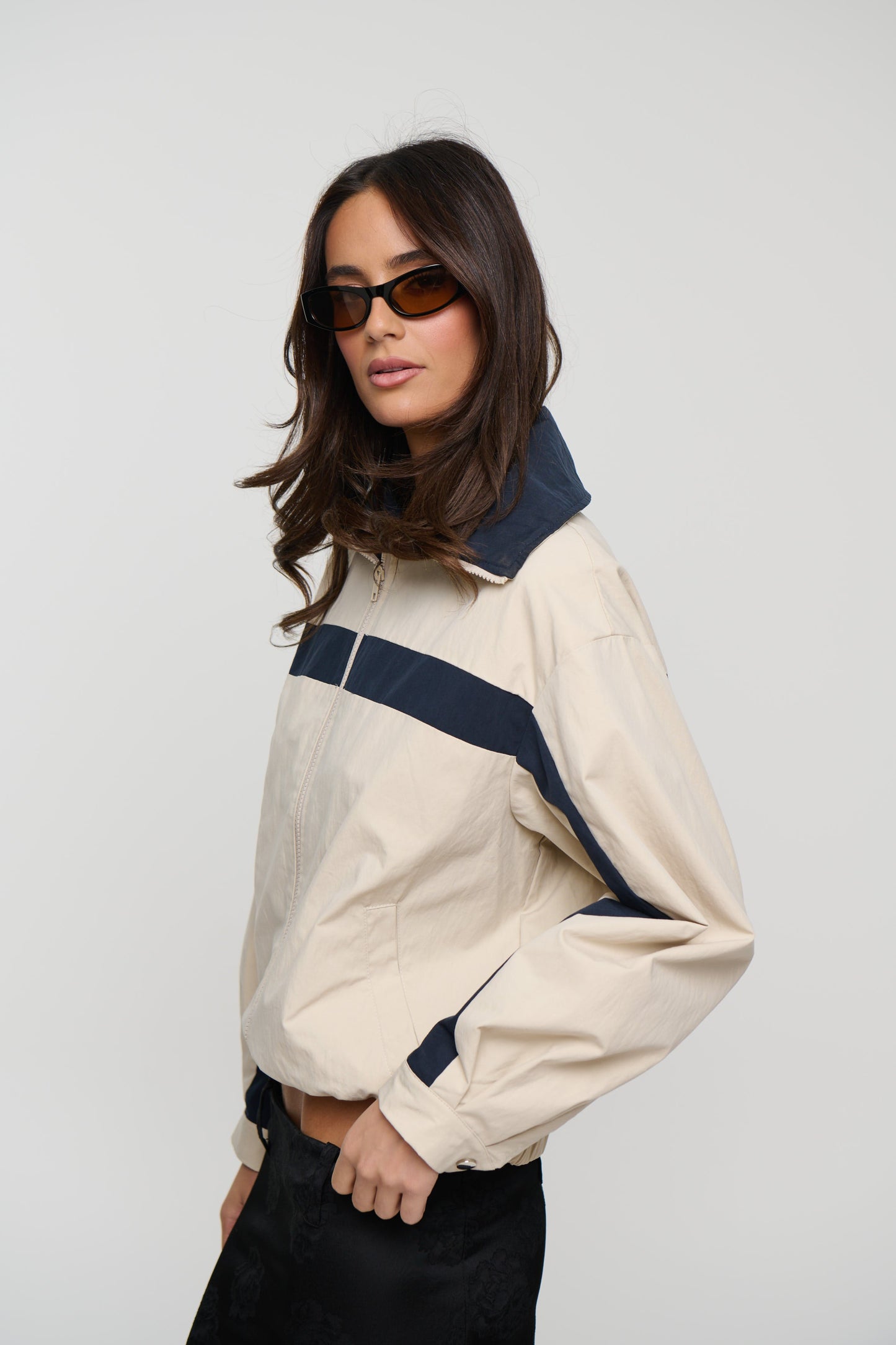 Evie Windbreaker Beige