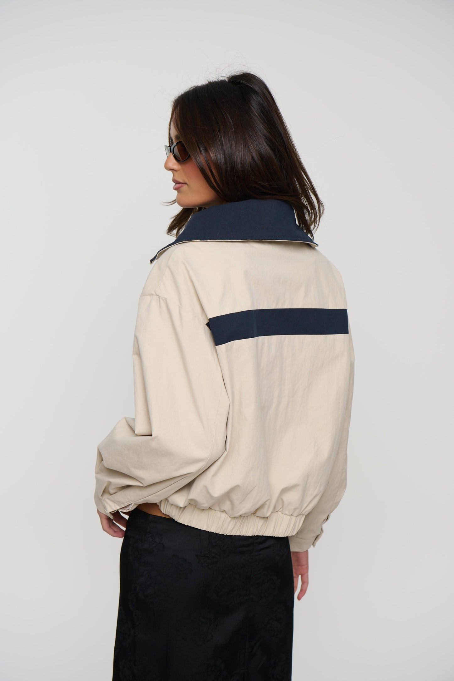 Evie Windbreaker Beige