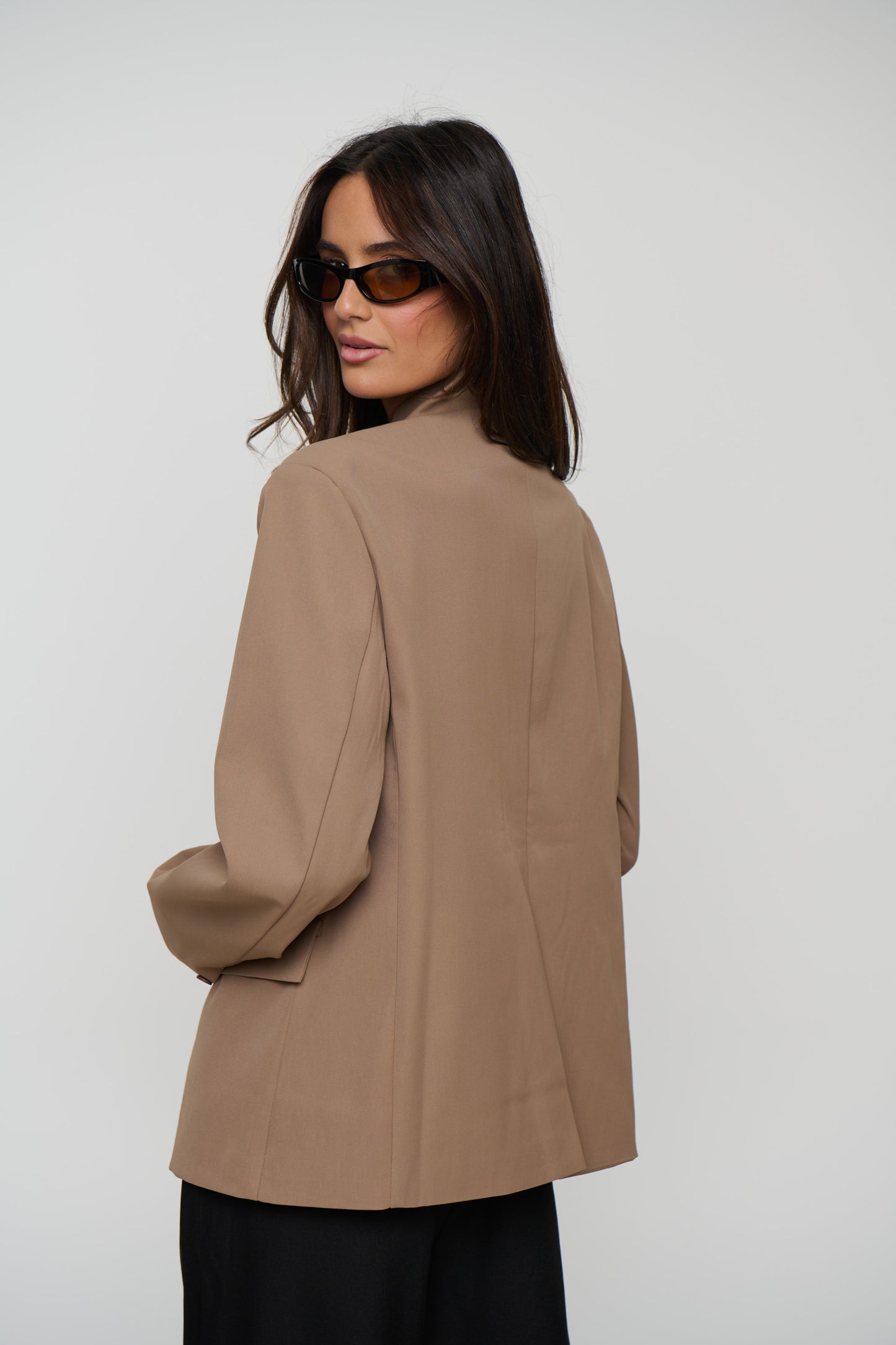 Florencia Blazer Taupe