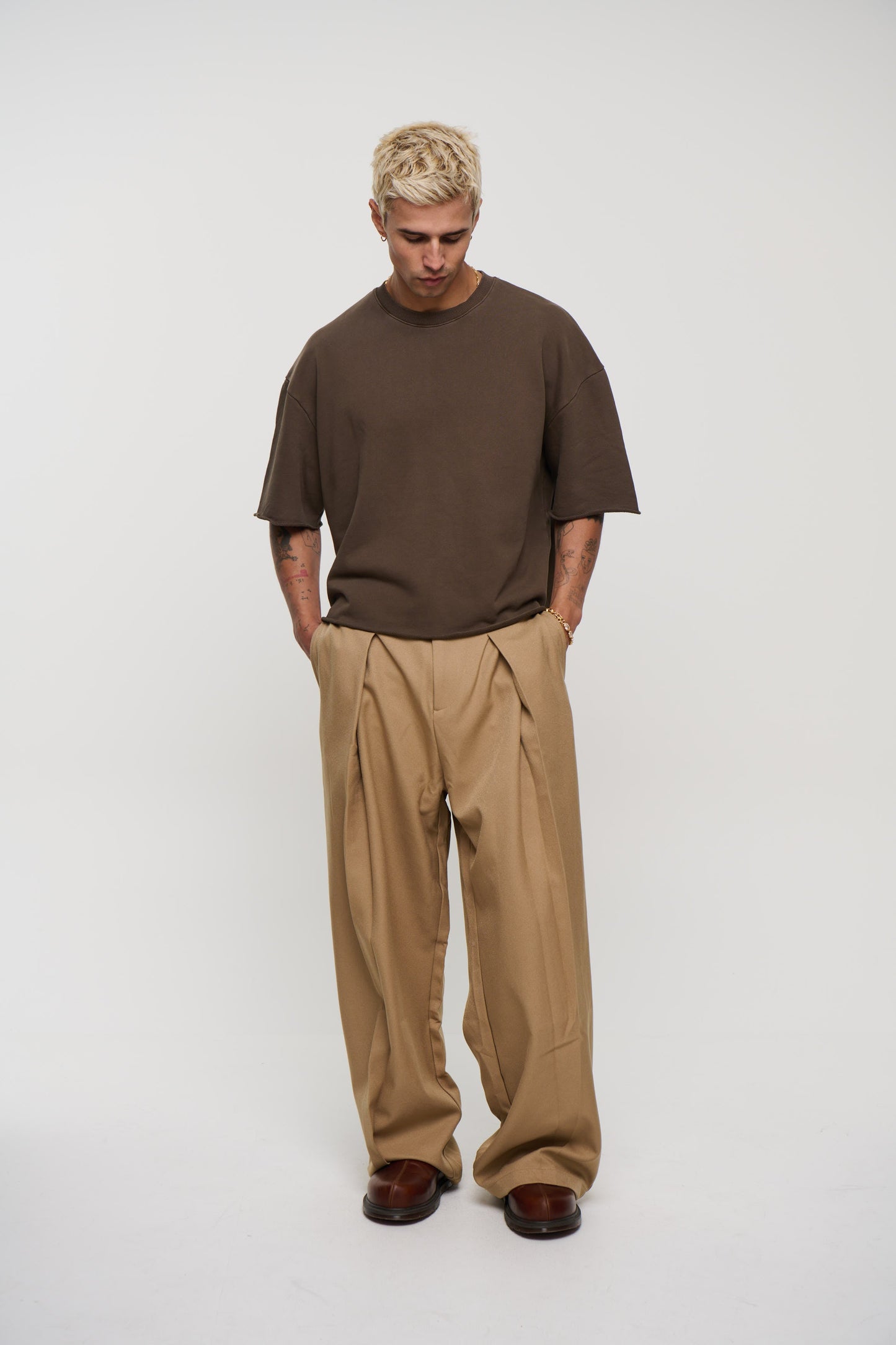 Josh Baggy Pant Sand