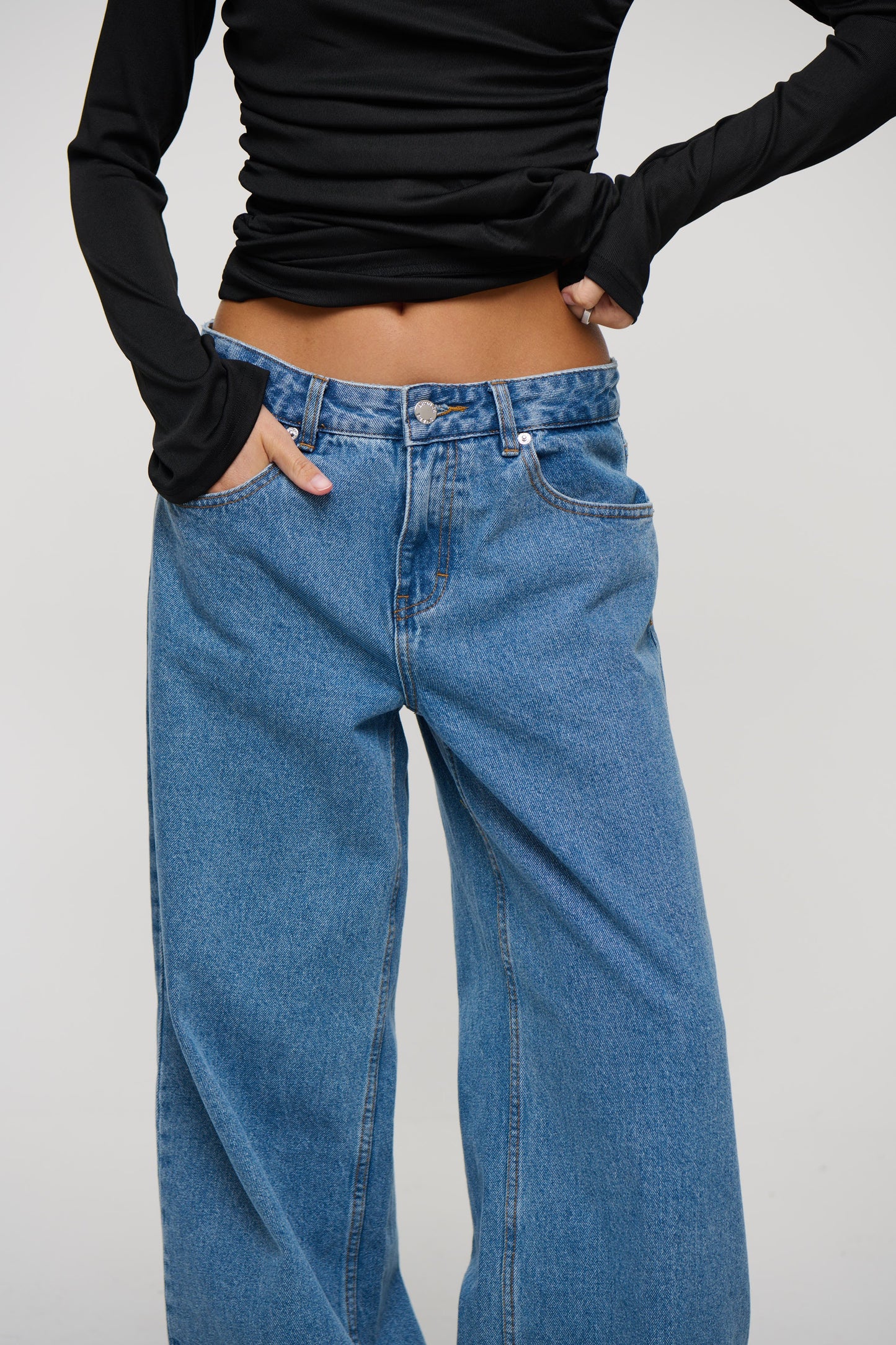 Emilia Jean Mid Blue