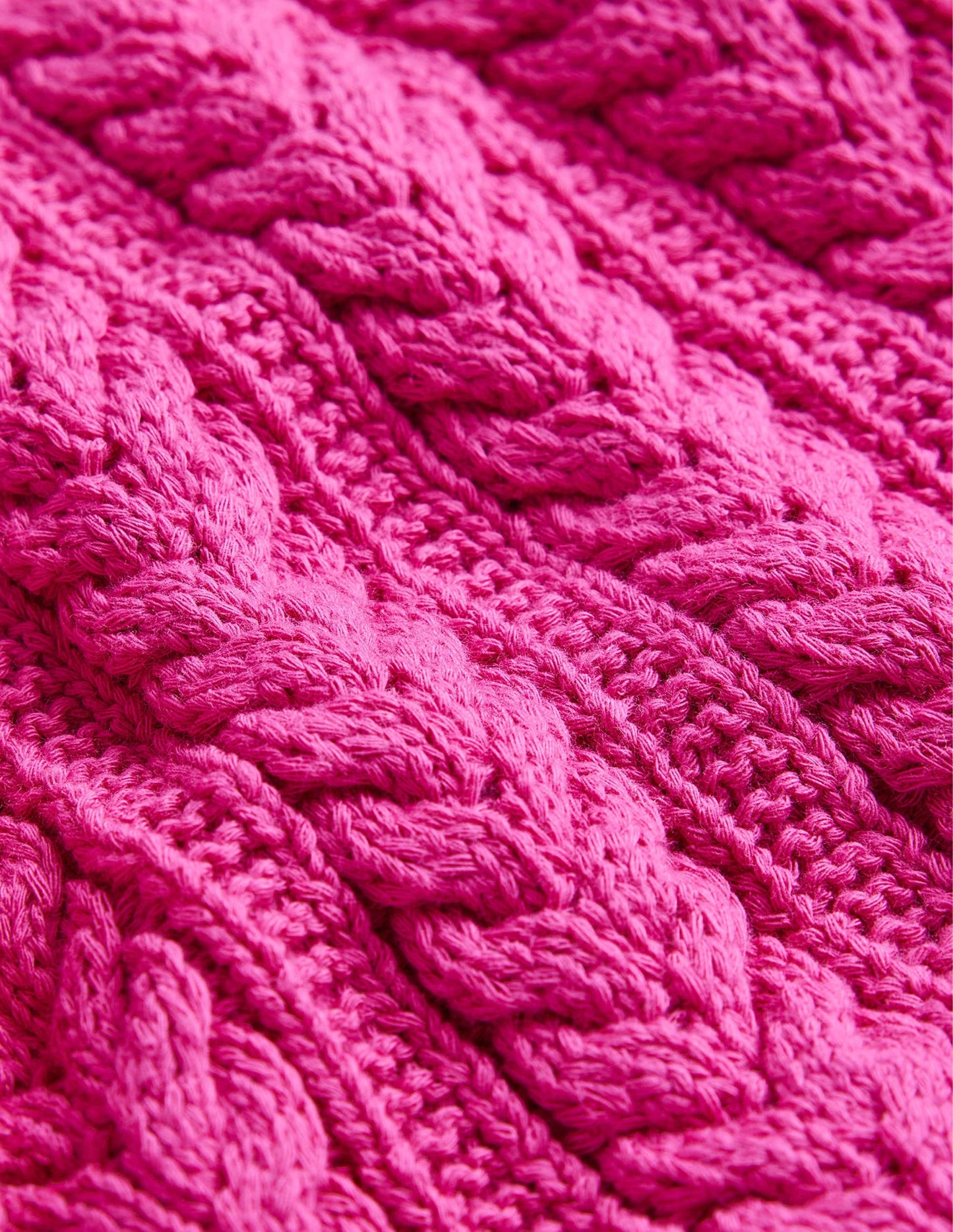 Bow-Trim Cropped Cardigan-Phlox Pink